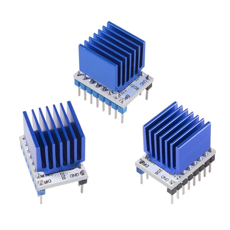 DORHEA 5Pcs TMC2208 3D Printer Stepper Motor Driver, DORHEA TMC2208 V1.2 Stepper Driver Module with Heat Sink Screwdriver for 3D Printer Controller Mother Boards Reprap Ramps1.4 MKS Prusa i3 Ender-3 Pro - Image 3